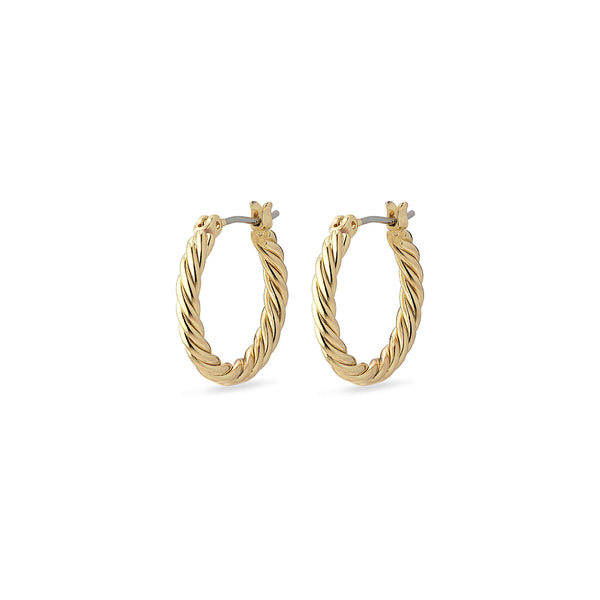 Cece Gold Plated Hoops